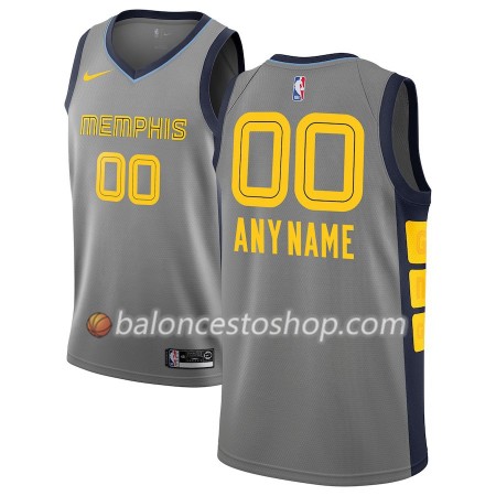 Camiseta Hombre NBA Memphis Grizzlies Personalizadas 2018-19 Nike City Edition Gris Swingman